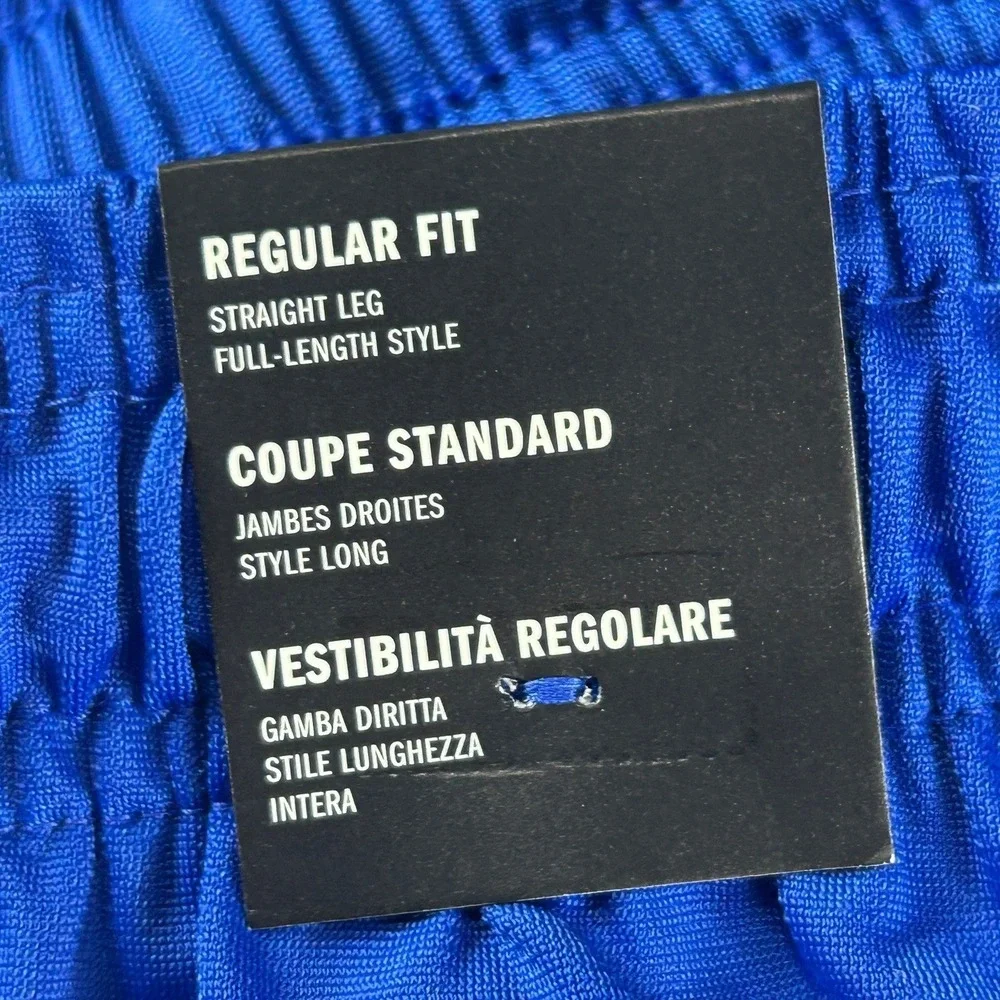 Adidas Mens M 3S‎ TR RT PT Track Pants Team Blue Straight Leg JI8813 Size M NWT